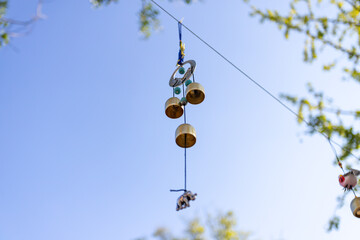 Wind Chimes Chiming in the Wind