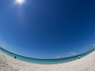 Very clear sea of Okinawa
