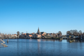Fototapeta na wymiar Historic Blokzijl, Overijssel Province, The Netherlands