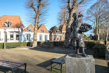 Foto op Canvas Historic Blokzijl, Overijssel Province, The Netherlands © Holland-PhotostockNL