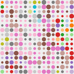 Color Pixels Cloud Abstract Computational Generative Art background illustration