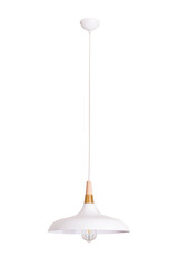 ceiling light isolated include clipping path on white background