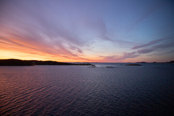 Sonnenaufgang in Norwegen 