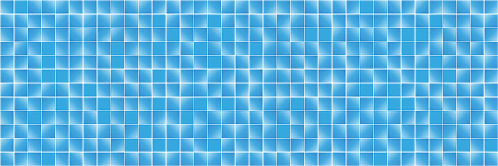 blue vector mosaic pattern texture background	