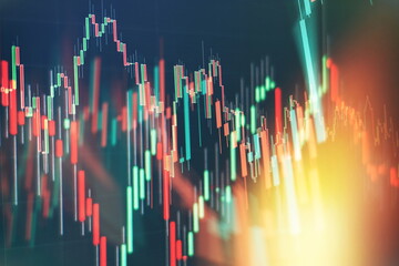 Analysis business accounting on info sheets. Businessman hand working on analyzing investment...