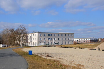 Panorama am See Goitzsche in Bitterfeld, Sachsen - Anhalt