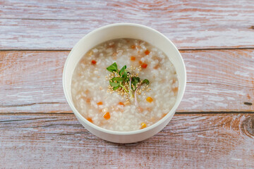 Korean style beef porridge, 'Sogogijuk'