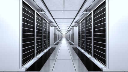 Obraz premium server room