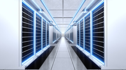 Obraz premium server room