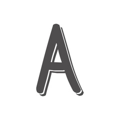 手描き風のA、よくあるご質問、FAQ、クイズ、回答、見出しのイラストセット