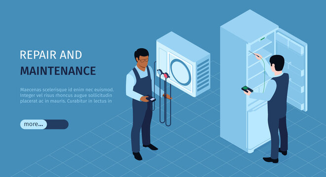 Repair Service Horizontal Banner