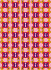Indian Seamless  vector pattern 02 For printing and clothing .