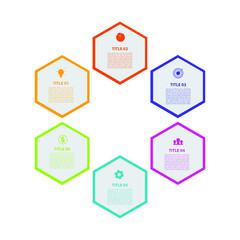 Infographic vector design template