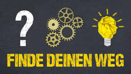 Finde deinen Weg