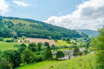 Fototapeta premium Countryside in rural Wales
