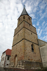 Fototapeta na wymiar Kirche Oberöwisheim