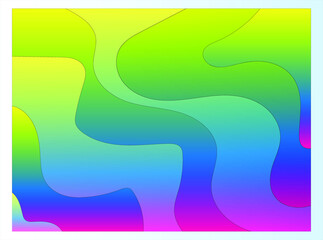 abstract background with waves