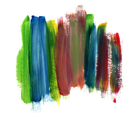 Acrylic paint stroke. Colorful paint. Grunge background. Acrylic paint splatter. Grungy overlay.