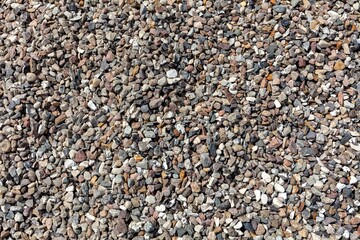 pebbles at construction site for background use