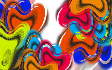 Abstract background with textured lines and stripes in a modern art style design pattern