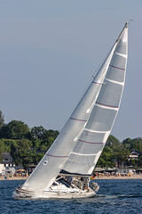 sailing boat in the Kiel Fjord