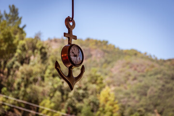 clock in the forest