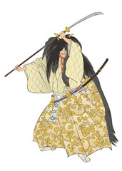 能　月岡耕漁　能楽百番「船弁慶」