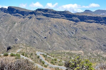 landscape in the mountains