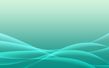 abstract blue wave background