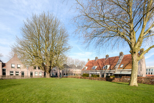 Baanstraat in Zwartsluis, Overijssel Province, The Netherlands