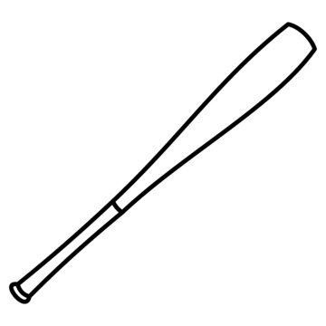 illustration of a baseball bat