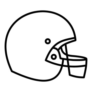 american football helmet