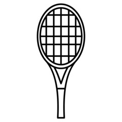 tennis racket and ball