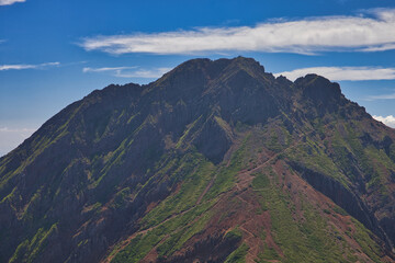 Fototapeta na wymiar Mt.Yatsugatake trekking in mid summer, 真夏の八ヶ岳縦走登山