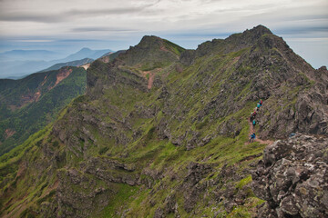 Mt.Yatsugatake trekking in mid summer, 真夏の八ヶ岳縦走登山
