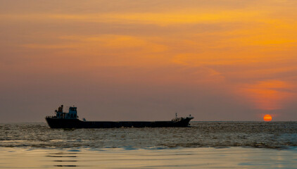 Beautiful river view in Bangladesh
