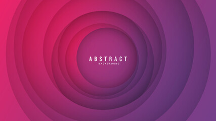 Abstract Colorful geometric background , Circles overlap until shadows and pink and purple, Modern background design for presentation design , illustration Vector EPS 10