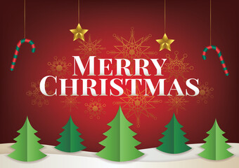 merry chrismas art vector