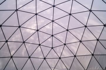 A large rounded structure stage