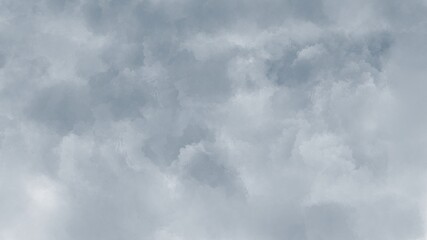 Cloudy sky high quality background. Clouds, watercolour, before rain, wallpaper, meteorology, summer, weather forecast. Design element for digital use.