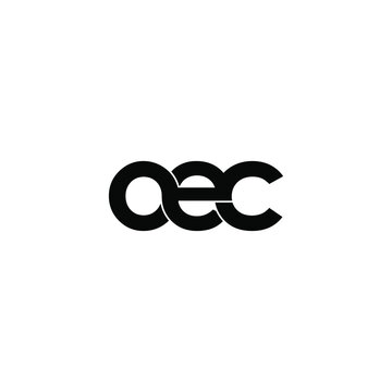oec initial letter monogram logo design