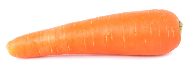 Fresh Carrots isolated on white background