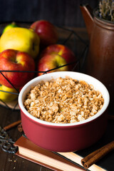  Apple crumble 