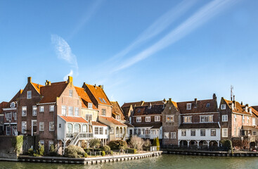 Fototapeta premium De Bocht, Enkhuizen, Noord-Holland Province, The Netherlands