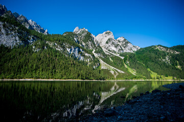 Mountain lake in Austria Gosausee