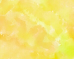 Abstract Watercolors yellow and pink pastel tone , texture of haze ,splashing on white background ,illustration for wallpaper or backdrop	