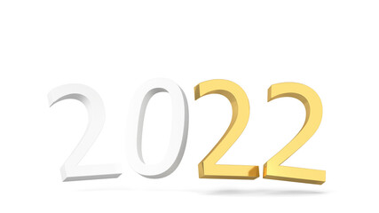 2022 year text sign