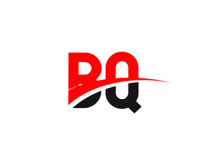 BQ Letter Initial Logo Design Template