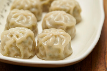 chinese steamed dumplings