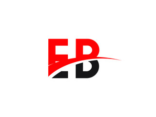 EB Letter Initial Logo Design Template